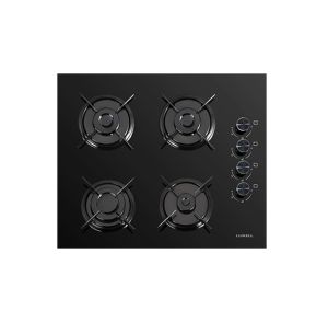Luxell 2'li Ankastre Set OC88 Siyah Cam Ocak/ DA6 835 Davlumbaz Kumandalı
