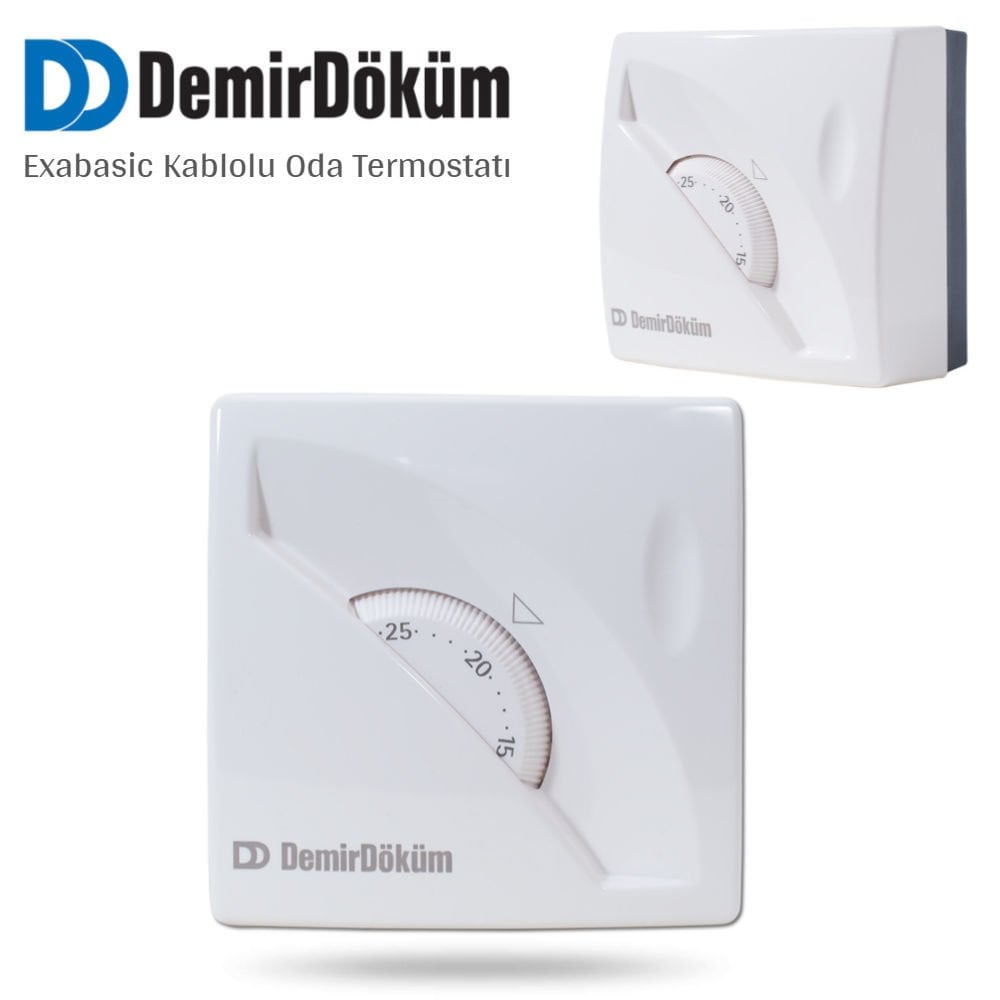 Demirdöküm EXABASIC Oda Termostatı (Kablolu)