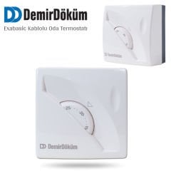 Demirdöküm EXABASIC Oda Termostatı (Kablolu)