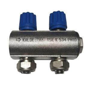 Kalde Kendinden Vanalı Kollektör 2\'li 1\'\' Mavi