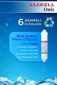 Luxell Lxs-P0 Onix Kompakt Pompasız Su Arıtma Cihazı