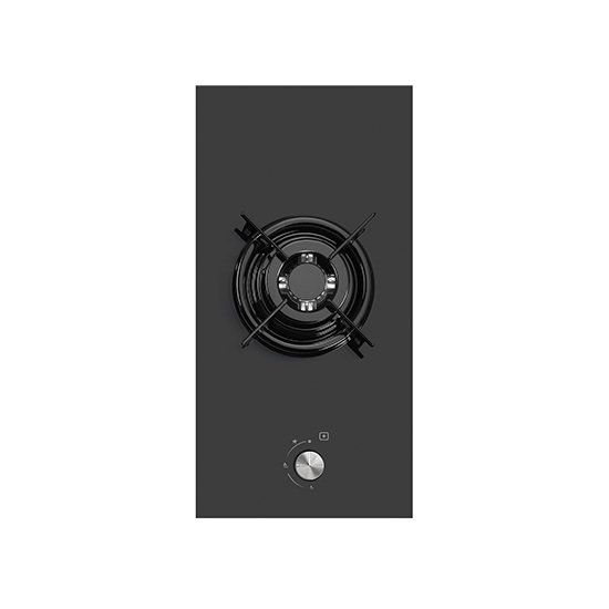 Luxell C3-10WF Siyah Cam Domino Ankastre Ocak